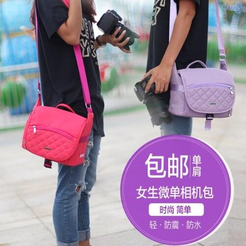 BIZOE Micro Single Camera Bag for men and women Canon M100 M200 200D Nikon Sony A6400A6500a6300 shockproof A9 A7M2 M3 R2 S2 A7