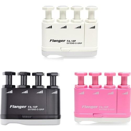 Flanger Finger Exerciser Upgrade Extendable Strength Adjustable Ukulele/Guitar/Bass/Piano/Saxo/Violin FA-10P Finger Trainer