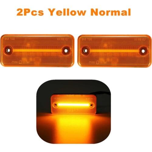Yellow Car LED Side Marker Light Turn Signal Light for Iveco Fiat Ducato Citroen Peugeot Boxer Renault VOLVO Truck