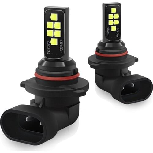 1PCS White H4 H7 H8 H11 9005 9006 CSP LED Car Headlight Fog Light Bulbs 6000K