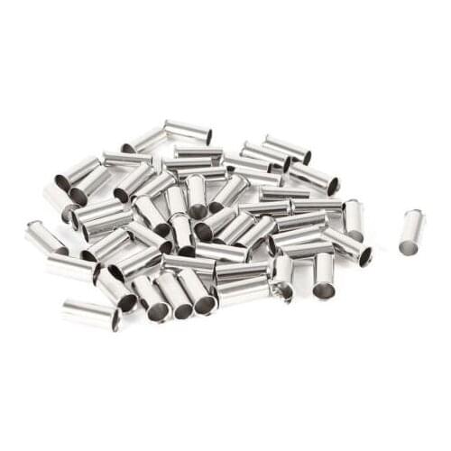 100PCS 10AWG Bootlace cooper Ferrules kit set Wire Copper Crimp Connector Insulated Cord Pin End Terminal EN6010