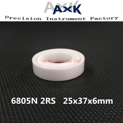 2019 Top Fashion Promotion 6805n 2rs Zro2 Full Ceramic Bearing 25x37x6mm 25376 Rs Bike Wheels Bottom Bracket Repair Bb51 Bb86