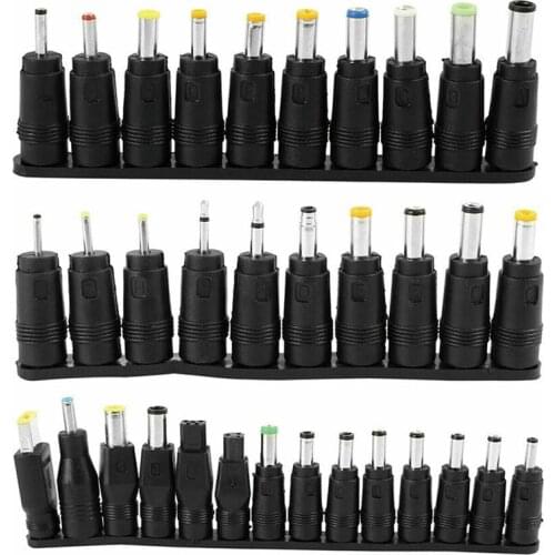 34 Tips Universal Charger Power Supply Adapter Plug Jack Kits For Laptop Notebook