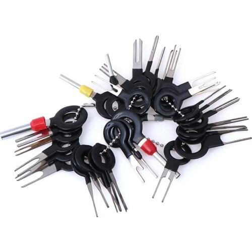 Auto Car Plug Circuit Board Wire Harness Terminal Extraction Pick Connector Disassembled Pin Back Needle Remove Tool Kit