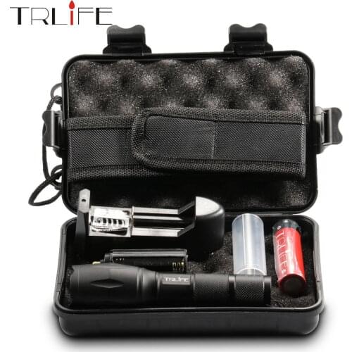 Led flashlight Ultra Bright torch T6/L2/V6 Camping light 5 switch Modes waterproof Zoomable Bicycle Light use 18650 battery