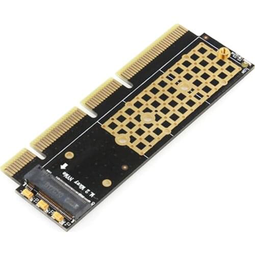 JEYI MX16-1U M.2 for NVMe SSD for NGFF TO PCI-E 3.0 X4 X8 X16 Adapter M Key Interface Card Support PCI Express 2280 Size