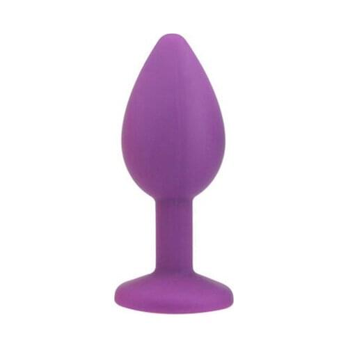 MaryXiong Small Silicone Mini Sex Toys for Women Men Erotic Butt Plugs Crystal Jewelry Adult Booty Beads Anus Products Anal Tube