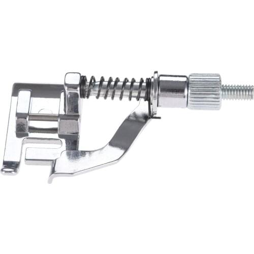 Sewing Machine multi-function foot Snap on/off blind Hem Presser edge Stitching lace fabric edge adjustable part 5*3cm Hicello