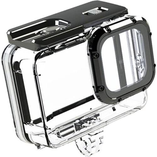Transparent Protective Shell for GoPro Hero 9 Sports Camera 50 Meters Underwater Diving Protection Waterproof Case Housing