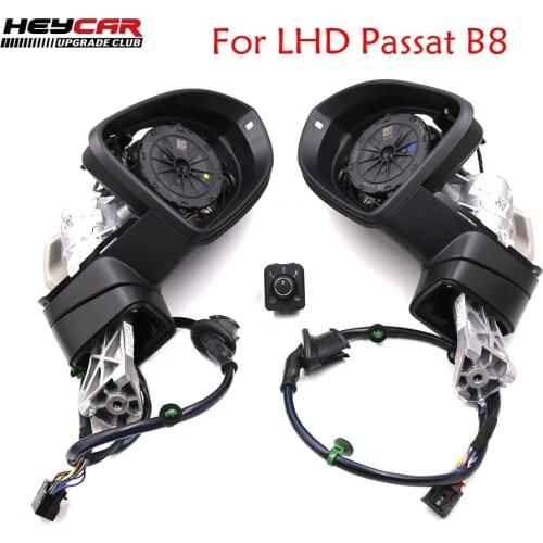 Folding Electric Folding Mirror Upgrade Kit For VW LHD Passat B8