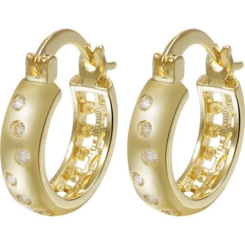 UFOORO Women's Gold Earrings