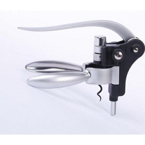 1set Rabbit Shaped Red Wine Bottle Opener Zinc Alloy Corkscrew Multi-functional Kitchen Tools Corkscrew Wind Open Cutter OK 0377