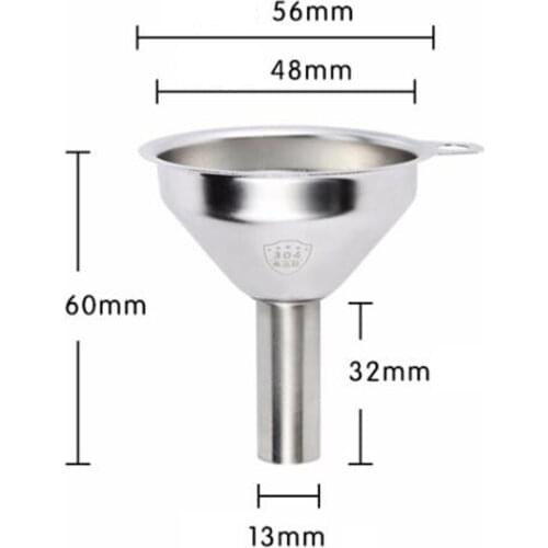1pc Small Steel Perfume Filling Funnel, for Atomisers Sprays Bottles Silver