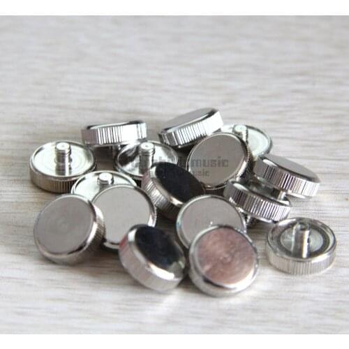 12 Pcs Trumpet Finger Buttons for Repairing Parts and Buttons