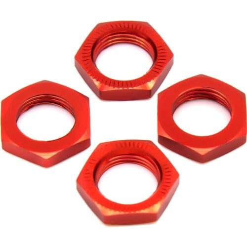 2set free shipping 17mm Wheel Hex Adapter Nut Thread Pitch 1.25mm For 1/8 RC Model Car Upgraded Hop-Up Parts HSP