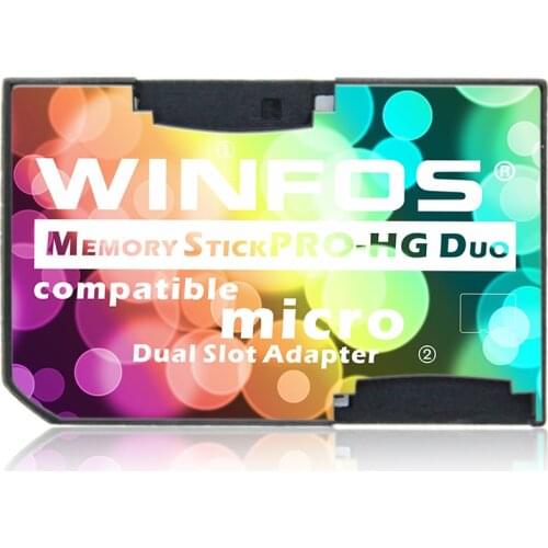 Memory Card Adapter microSD/micro SDHC TF to Memory Stick MS Pro Duo Cards Adopter for PSP Card Reader