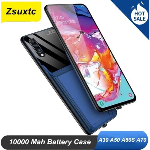 10000 Mah For Samsung Galaxy A30S A50 A50S A70 Battery Case Smart Phone Battery Charger Case Power Bank A70 Battery Case