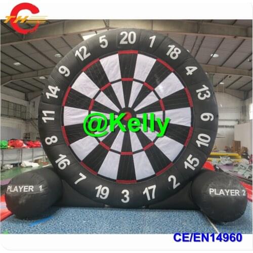 Free door shipping 3/4/5m Inflatable Dart Board inflatable Foot Soccer dart game for sale, carnival Inflatable Darts sport game
