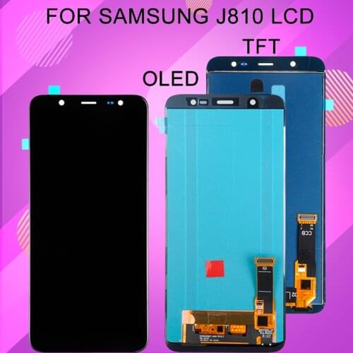Catteny 6.0inch J810 Display For Samsung Galaxy J8 2018 Lcd Touch Screen Digitizer On8 Assembly Panel With Tools Free Shipping