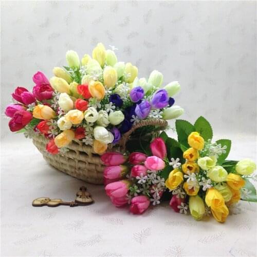 Искусственные тюльпаны Color Wishes China At AliExpress