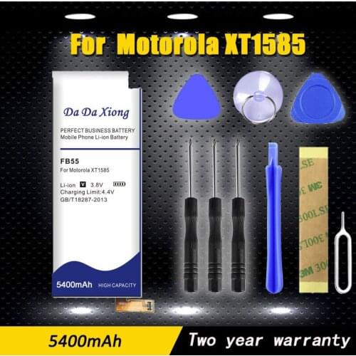 Da Da Xiong Original FB55 4950mAh Battery for Motorola Moto DROID Turbo 2 XT1585 XT1581 XT1580 Moto X Force