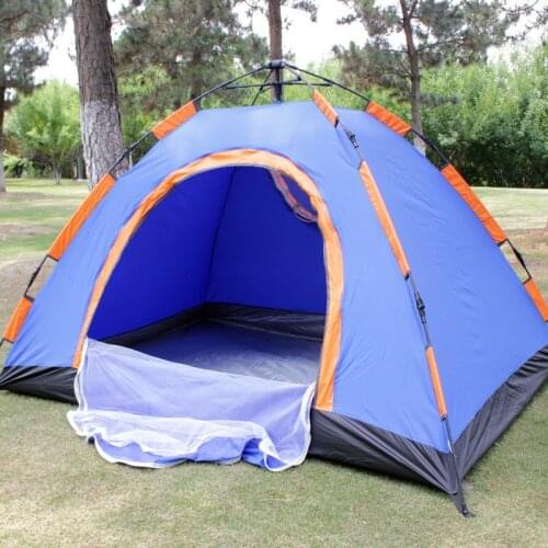 Camping Tent 2-3 People Free To Build Quick-opening Automatic Tent 2*1.5m Waterproof Sunshade for Leisure Travel