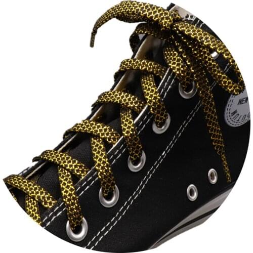 8MM A Pair Shoe Accessories Cheaper Metallic Yarn Shining Shoelaces Rough Texture For Business Men Leather Shoe Cords
