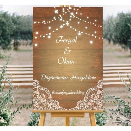 Personalized Flip Forex Welcome Board-Patterned Model 362105141