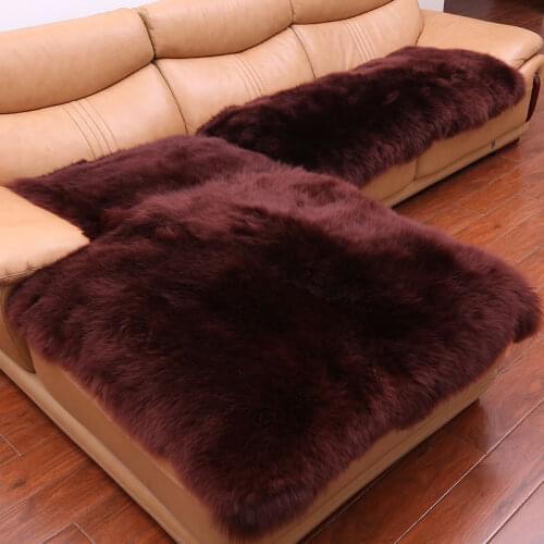 Pure wool sofa cushions thickened leather winter meditation cushion cojines decorativos para sofa custom floor seat chair pillow