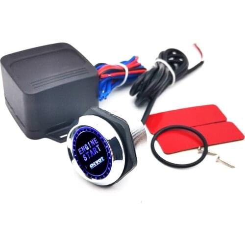 Car Engine Start Push Button Switch Ignition Starter Kit Frosted Matte Surface