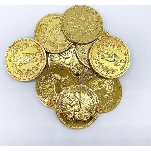 John Wick Coin Cosplay Props Continental Hotel Coins Metal Accessories