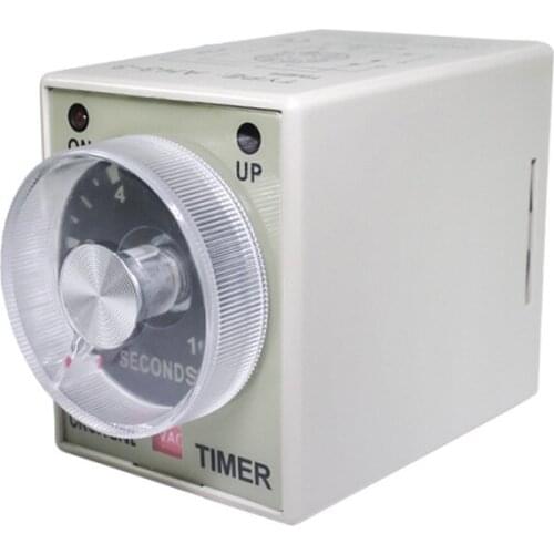 AC 220V 5A 8 Pin 10 Second Time Delay Control Relay Timer AH3-3