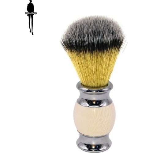 Shaving Brush Hair Salon MenS Facial Beard Cleaning Equipment Resin Plus Metal Handle Shaving Tools