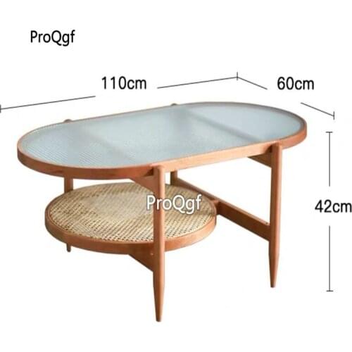 Prodgf 1 Set 110*60*42cm rattan table