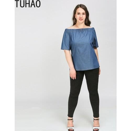 Синие блузки TUHAO China At AliExpress