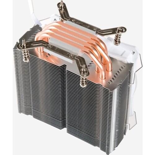 SOPLAY CPU Cooler fan 4 heatpipes 4pin 12cm Fan Aluminum Heatsink for LGA 1150/1155/1156/FM2/FM1/AM4/AM3+/AM2/940/939/754
