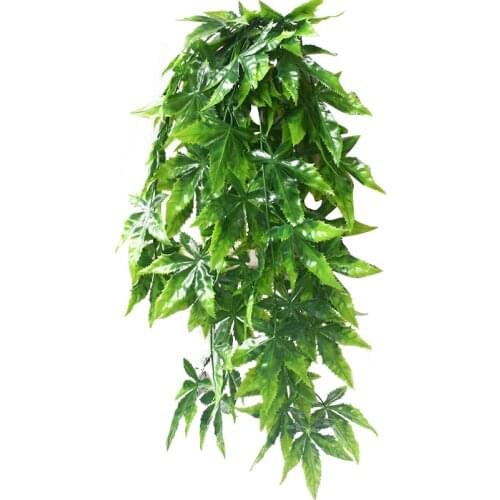 Imitation Octagonal Gold Plate Wall Hanging Garland Plant Vine Hanging Type,for Home Garden Wall Decoration Hanging Vine