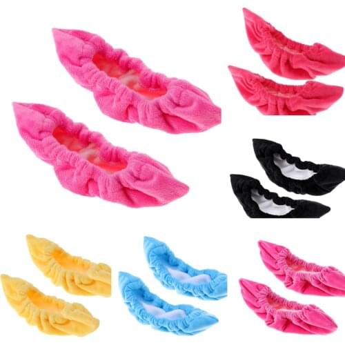 1 Pair Soft Terry Cloth Ice Hockey Blade Cover Skate Blade Guards For Ice Skates hockey Extreme Walking Soaker Skate Soakers