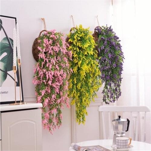 75cm Artificial Green Plants Hanging Ivy Leaves Artificial Hanging Plant Home Garden Wall Decoration Fake Vine Wall Decoration