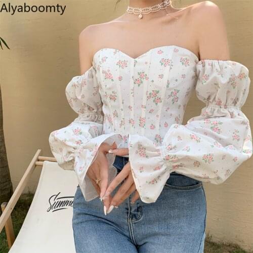 Блузки с открытыми плечами Alyaboomty China At AliExpress