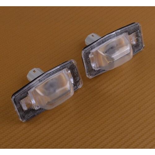 Beler 2 PCS License Plate Lamp Tail Light NC1051270B Fits for Mazda MPV Protege Tribute Familia 323 Protege BJ 98-03 Miata