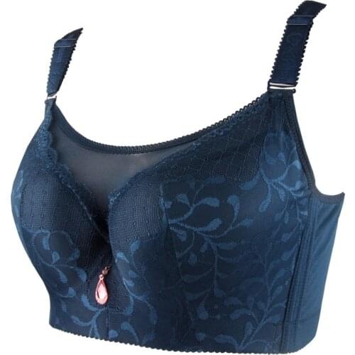 Sexy large size bra for women 110F 85D 90C 95D 100C 105D underwear. lace Super push up bra, noble female intimate lingerie C3311