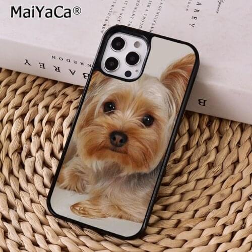 Yorkshire Terrier Yorkie Dog Phone Case Cover For iPhone 5s 6s 7 8 plus XR XS 11 12 pro max Samsung Galaxy S8 S9 S10