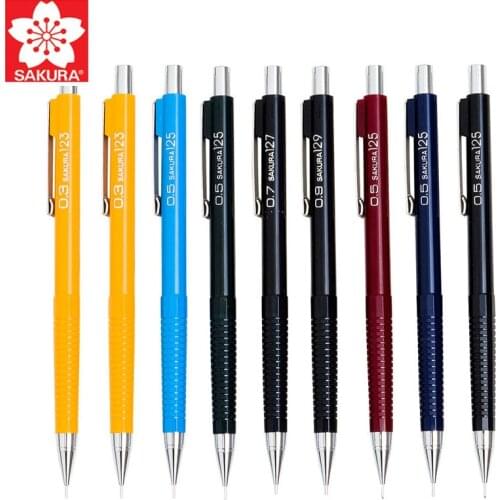 SAKURA XS-125 Mechanical Pencils 0.3mm 0.5mm Anti-break Drawing Sketching Writing Pencils