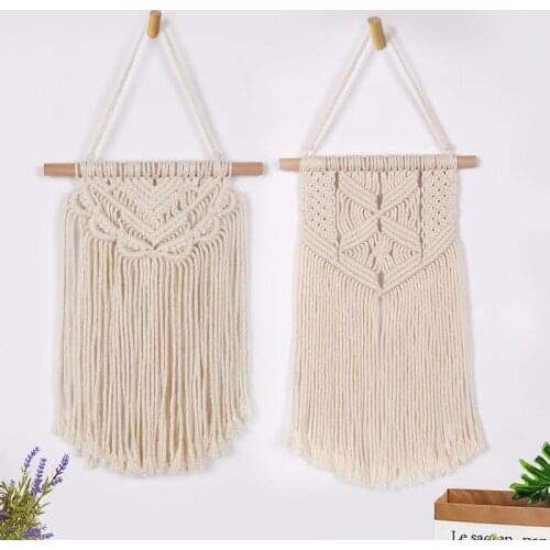 Macrame Wall Tapestry Hanging Boho Decor Home Geometric Art Decor Beautiful Apartment Dorm Room Wedding Mother Day Gifts