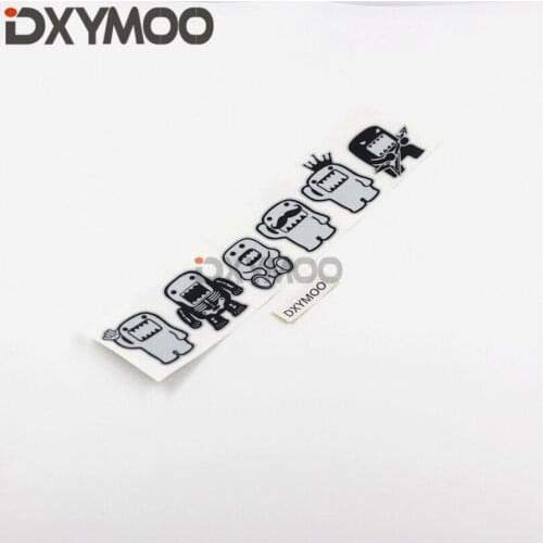 Cartoon Car Sticker Decals Reflective Waterproof for JDM HELLAFLUSH DOMO