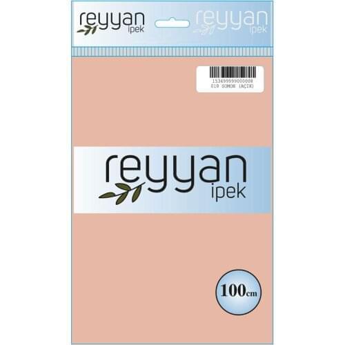REYYAN SOLID COLOR POŞETLİ WRITING-AVAILABLE in-SALMON (ON)