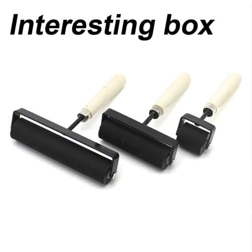 Manual rubber roller, hand-held roller, wood engraving, graffiti, art drawing, coloring, embossing, DIY color rolling tool