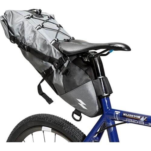 Roswheel Sahoo 131372-SA 10L Mountain Bike Cycling Bicycle Full Waterproof Seatpost Saddle Bag Rear Seat Pack Pannier Dry Bag