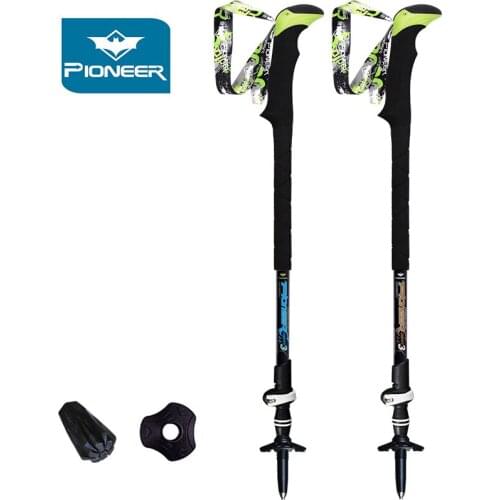Carbon Fiber Ultralight Walking Stick Adjustable 3 Sections Telescopic Sticks For Nordic Walking Hiking Stick Trekking Poles